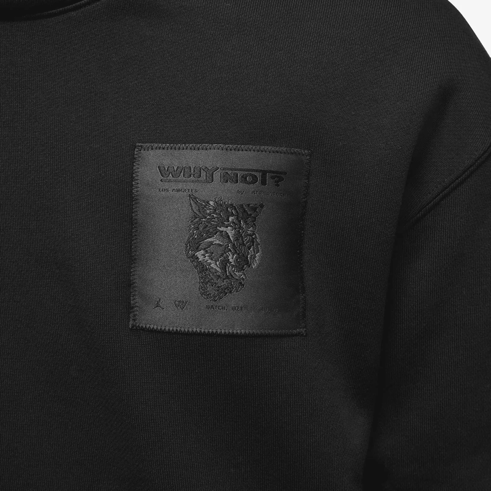 Jordan “Why Not?” Hoodie - Black