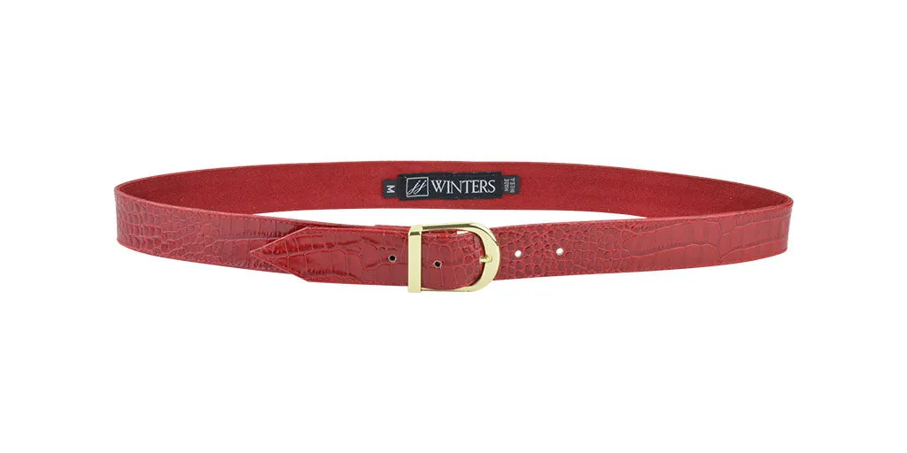 Kacey Croco Belt