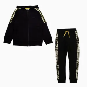 Kid's Allover Sides Print Tracksuit