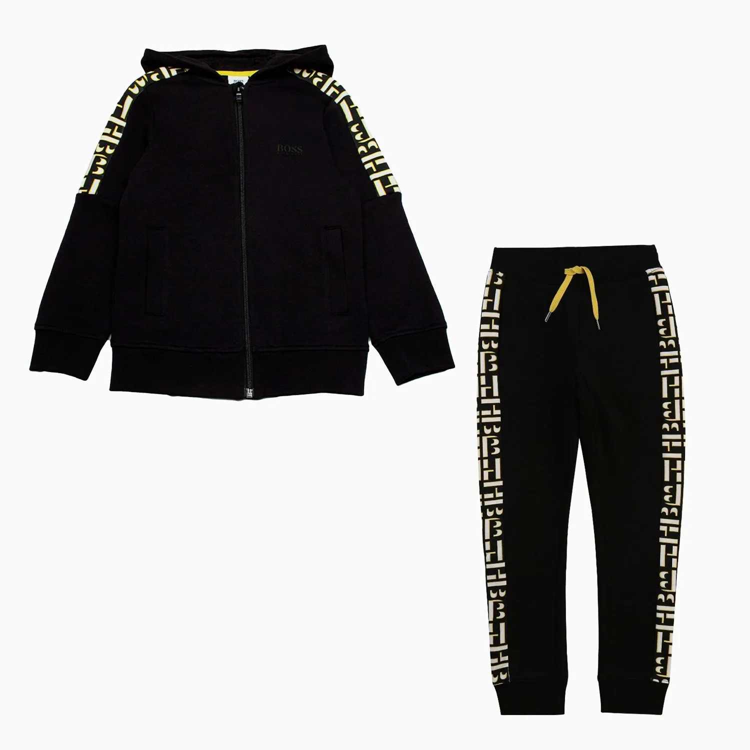 Kid's Allover Sides Print Tracksuit
