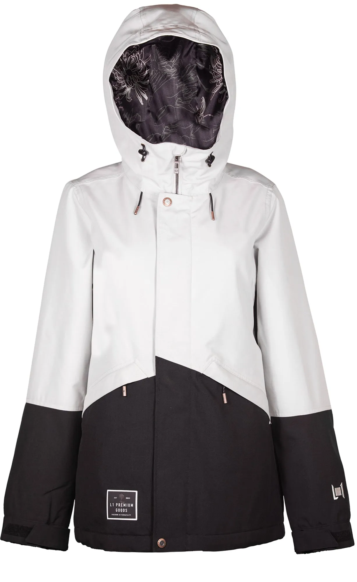 L1 Lalena Womens Jacket Ghost / Black