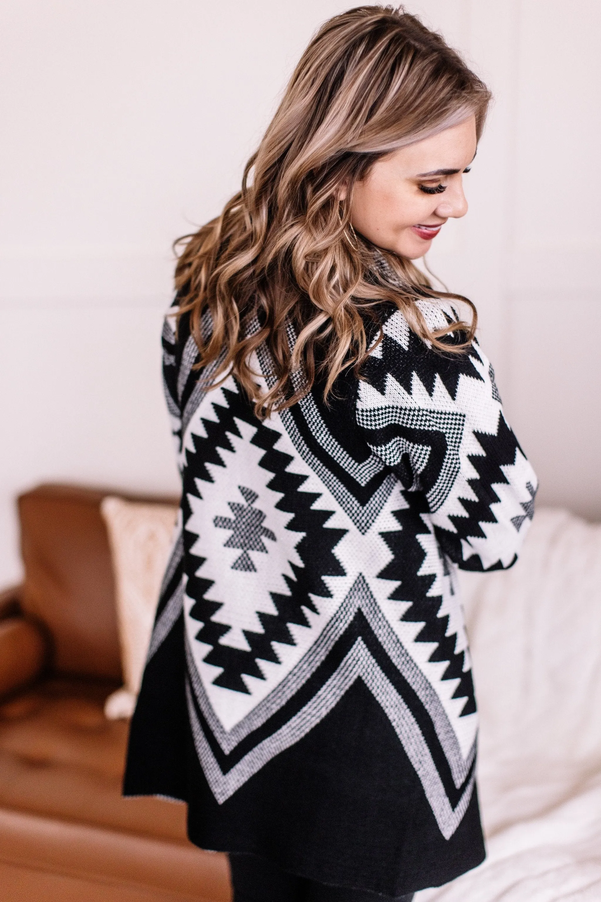 Lead By Example Aztec Cardigan