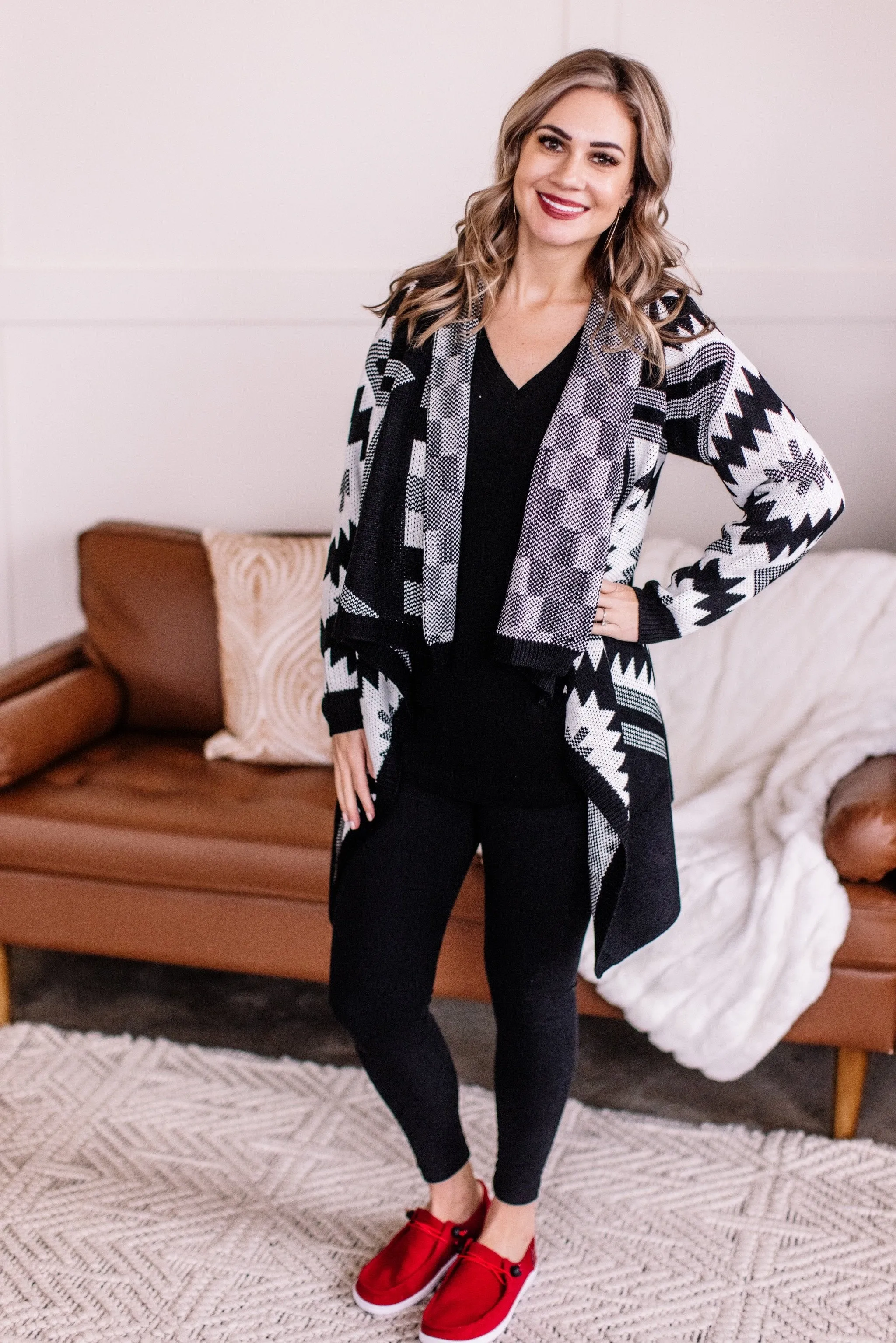 Lead By Example Aztec Cardigan