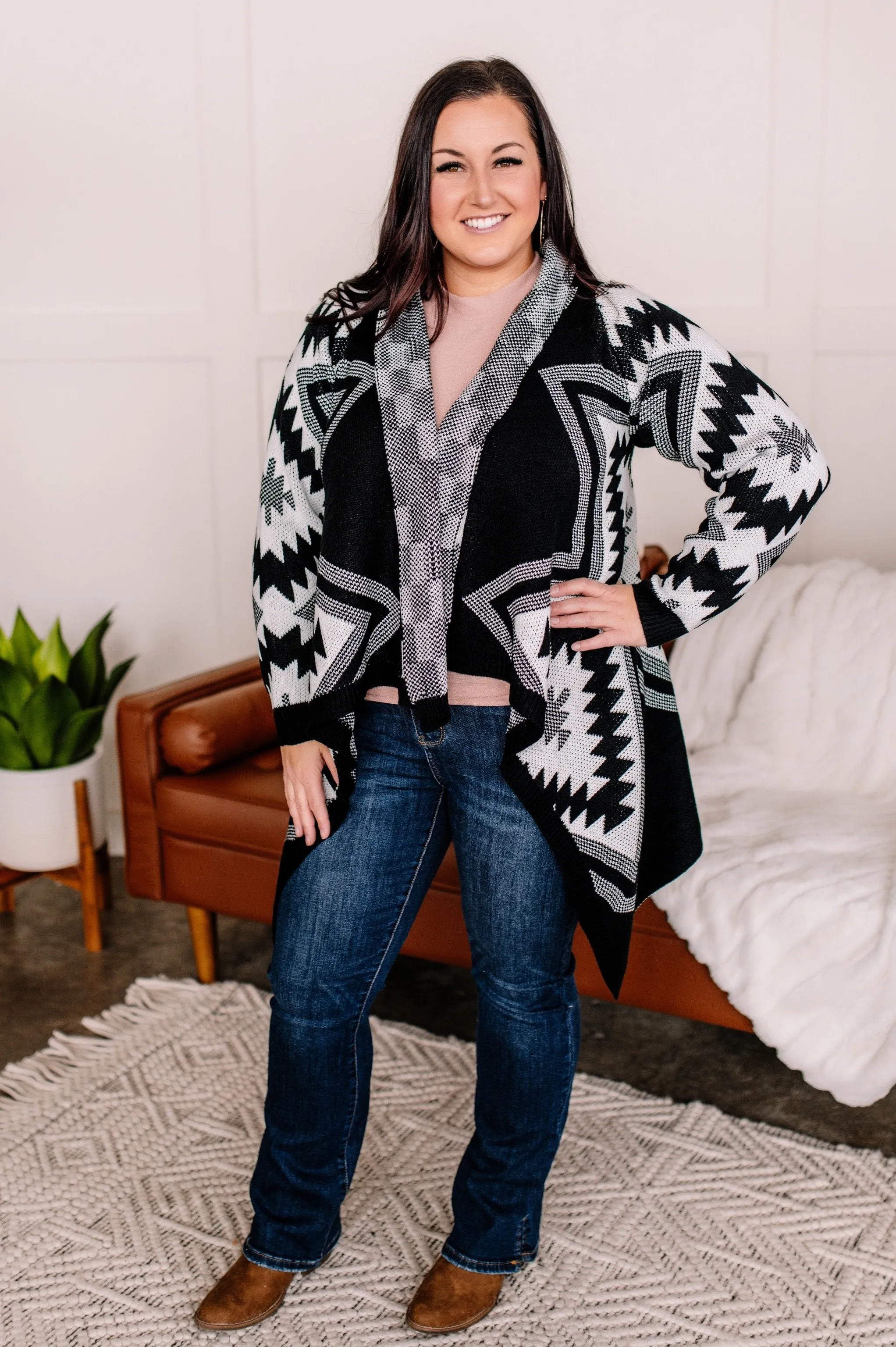 Lead By Example Aztec Cardigan
