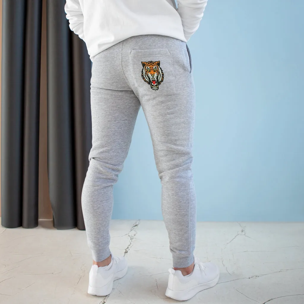 Lion head Fleece Joggers, Custom Joggers, Graphic joggers
