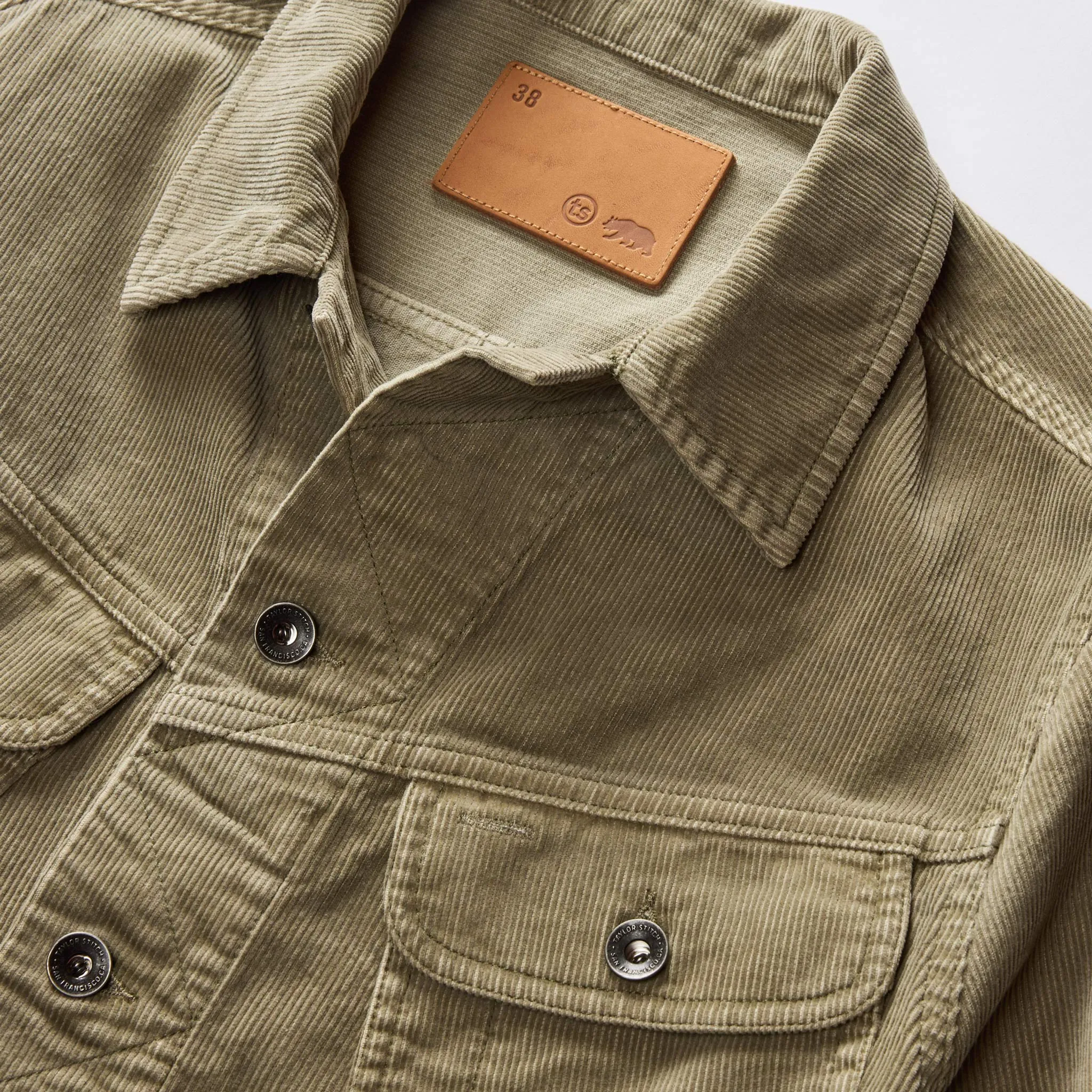 Long Haul Jacket | Light Sage Cord