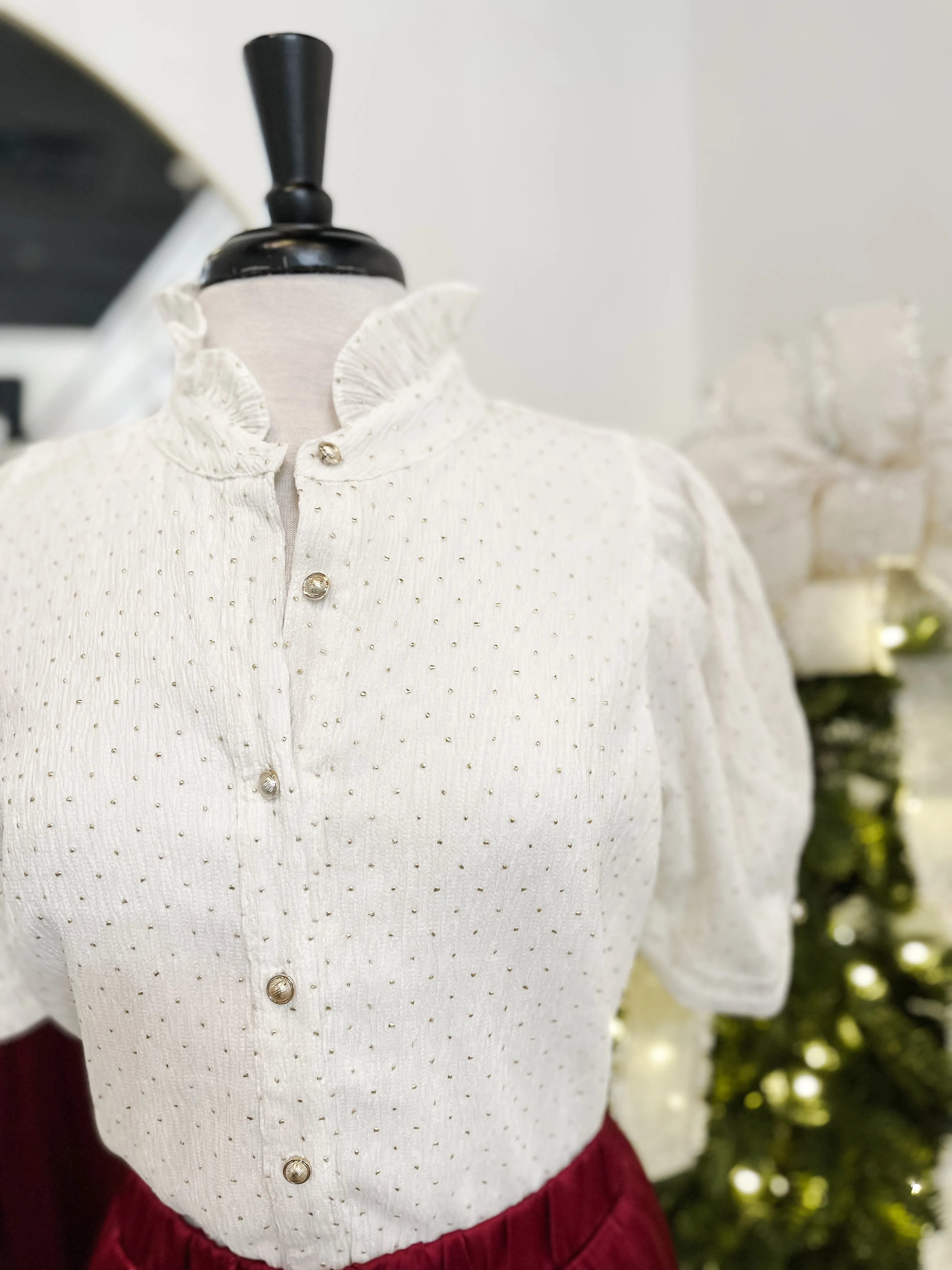 Louise Embellished Blouse