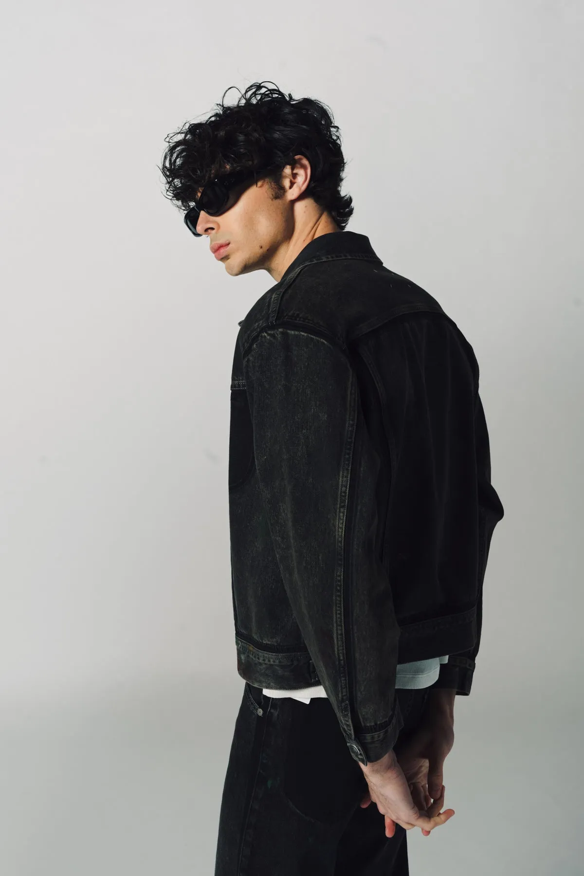 MAISON MARGIELA | PAINT DENIM JACKET