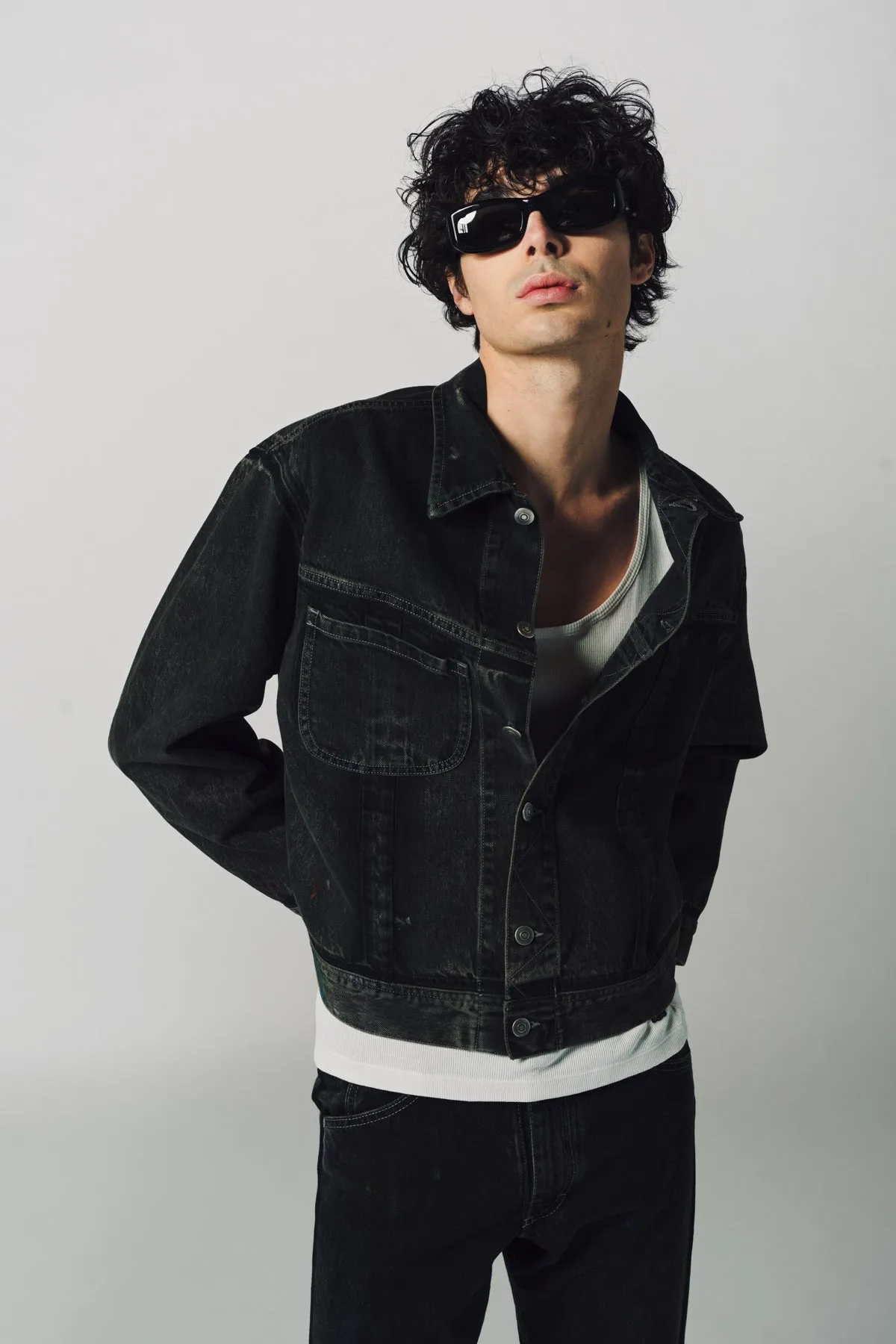MAISON MARGIELA | PAINT DENIM JACKET