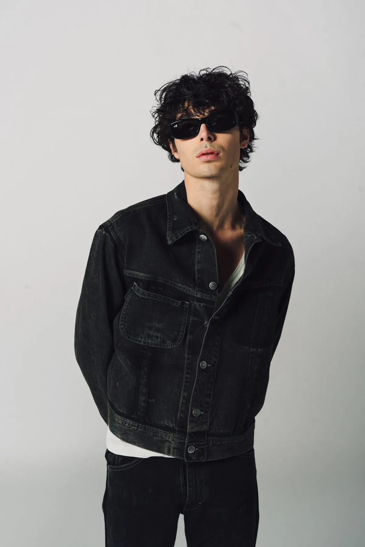 MAISON MARGIELA | PAINT DENIM JACKET