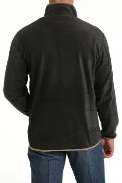 Men's Cinch Fleece Pullover - Charcoal