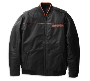 Men's Timeless Bar & Shield Jacket - Black
