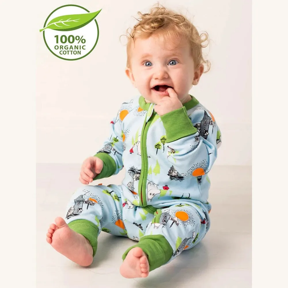 Moomin Organic Free to Explore Zip Romper