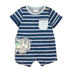 Mud Pie Dino Applique Shortall