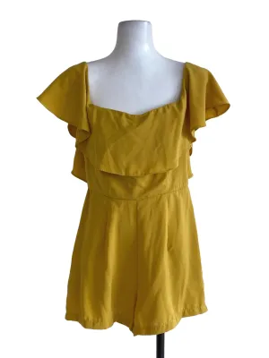 Mustard Layered Rompers