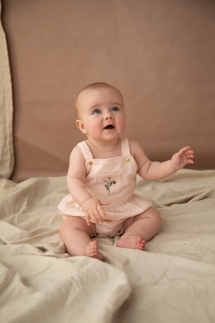 Nina Romper-Rose Water