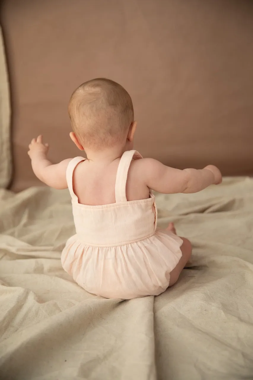 Nina Romper-Rose Water