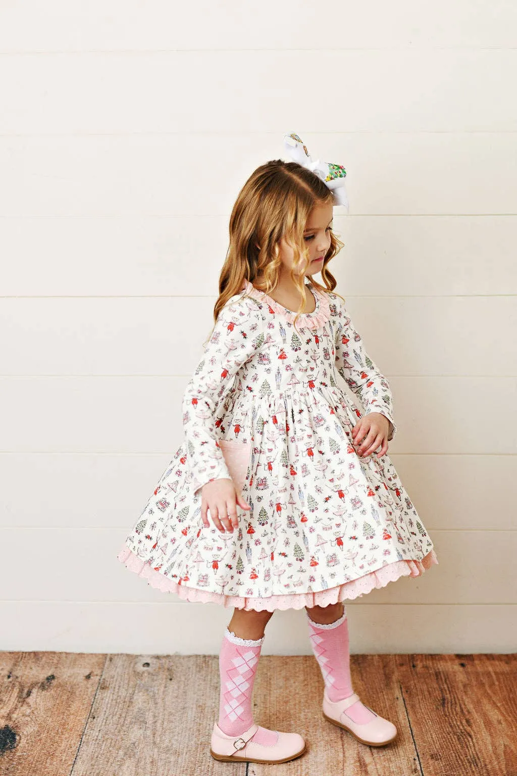Nutcracker Holiday Twirl Dress