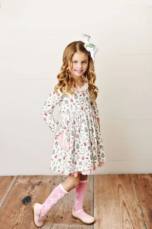 Nutcracker Holiday Twirl Dress