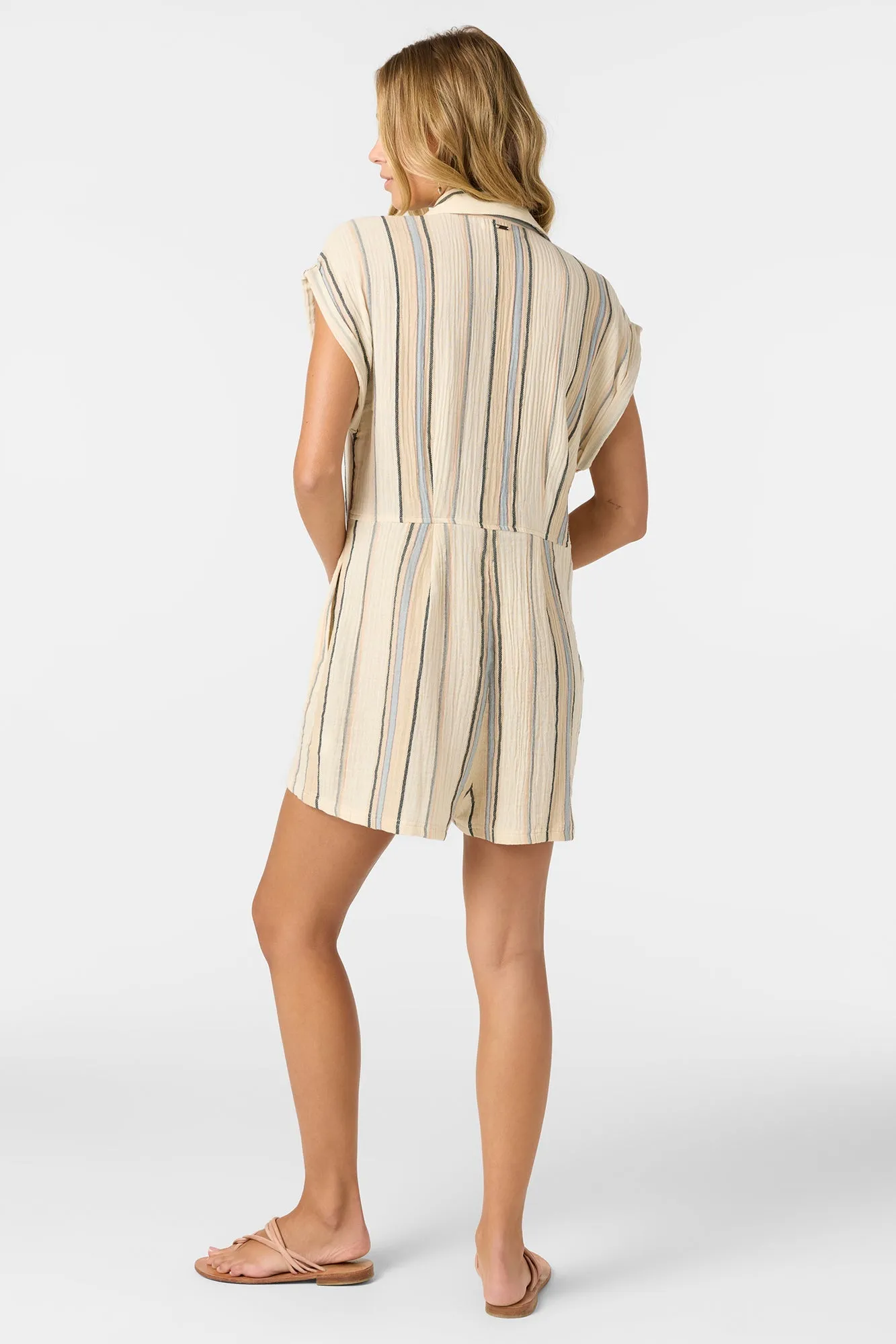 O'Neill Kamilla Stripe Short Romper