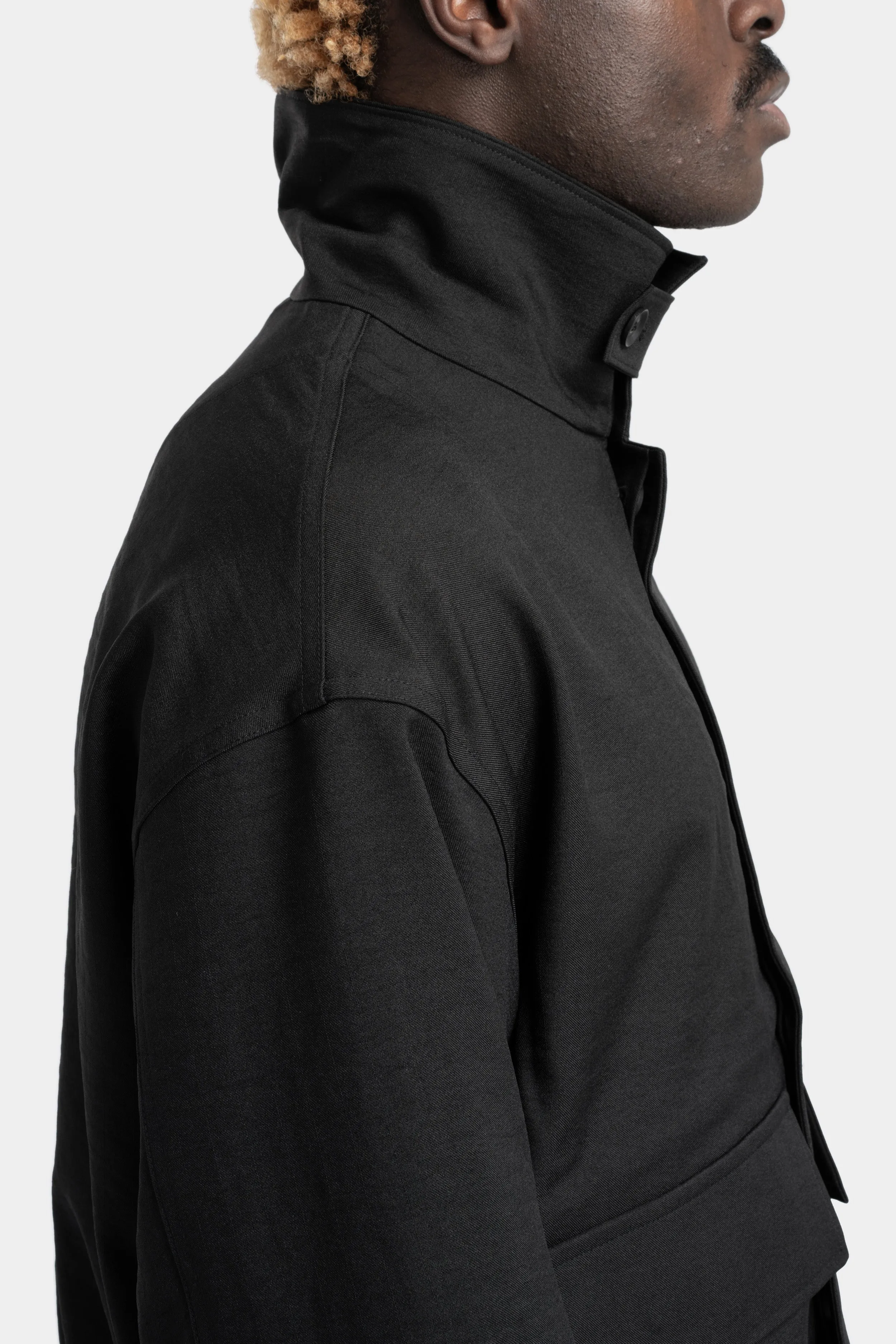 Patch pocket sport coach jacket