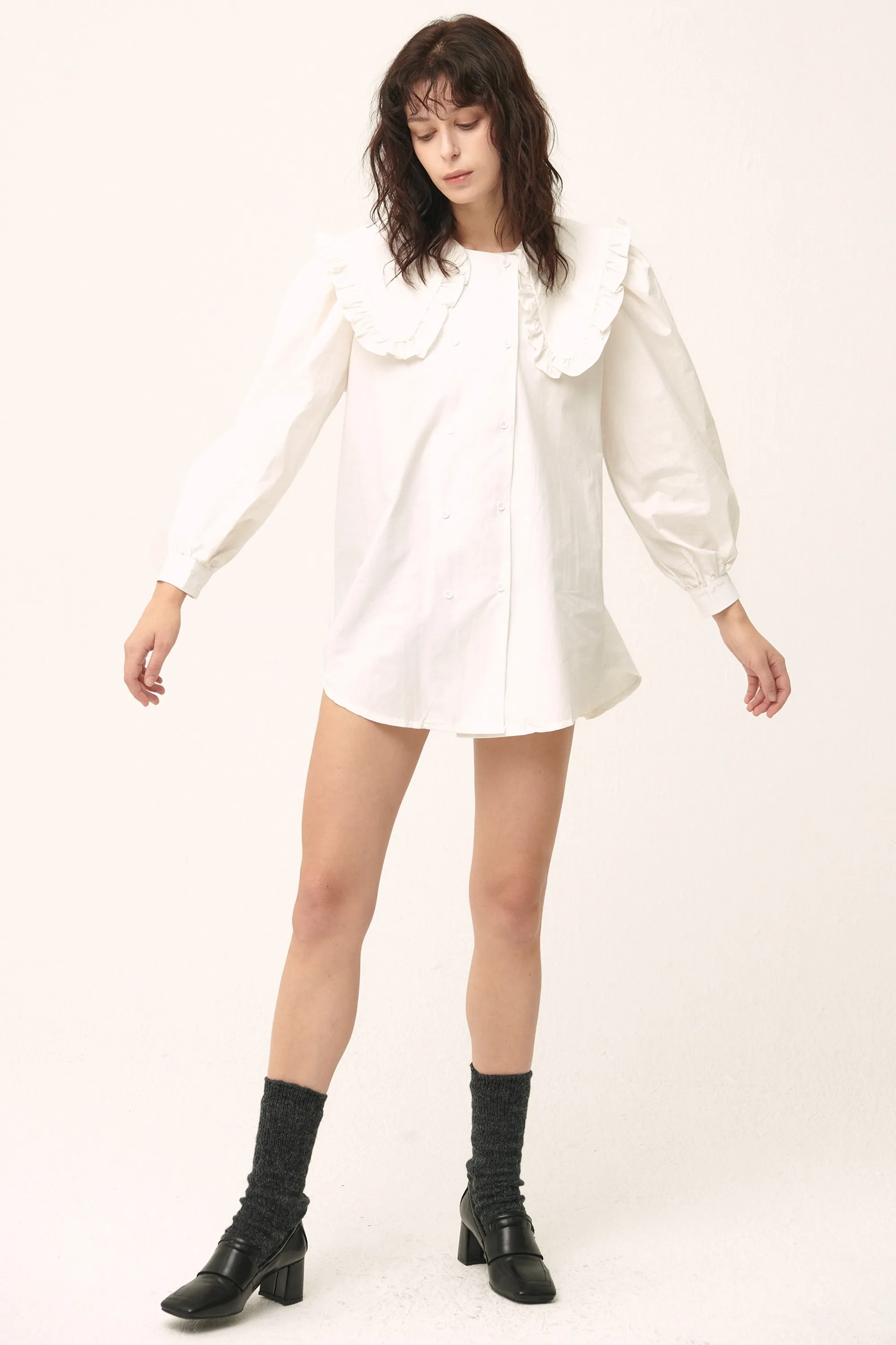 Penelope Puff Sleeve Shirt/Dress