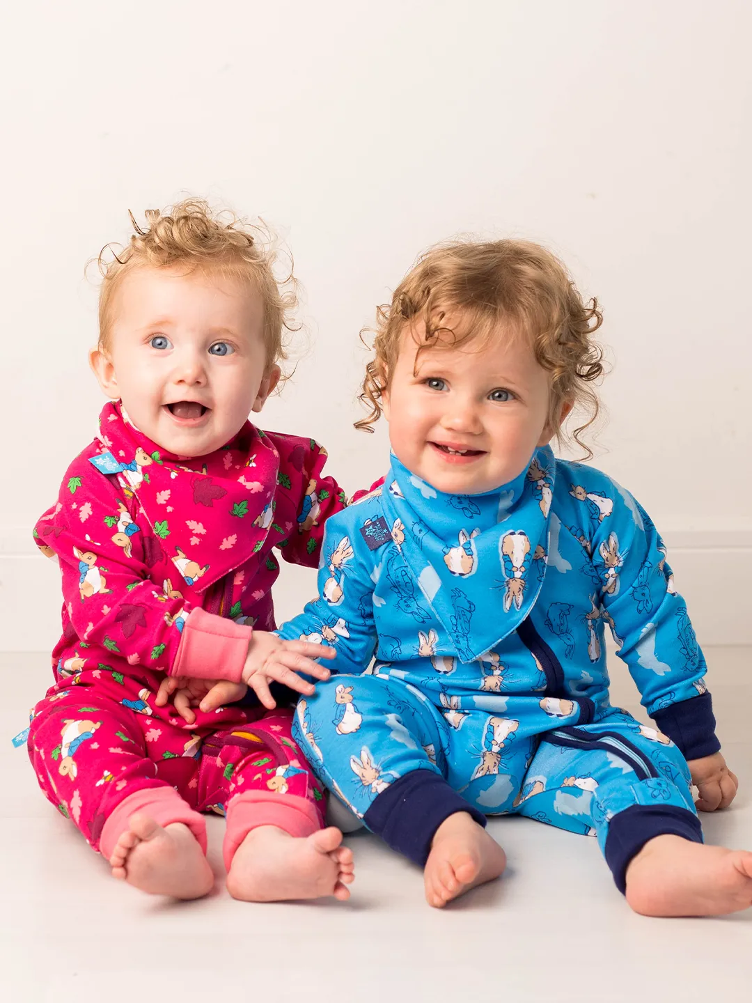 Peter Rabbit Navy Zip-Up Romper