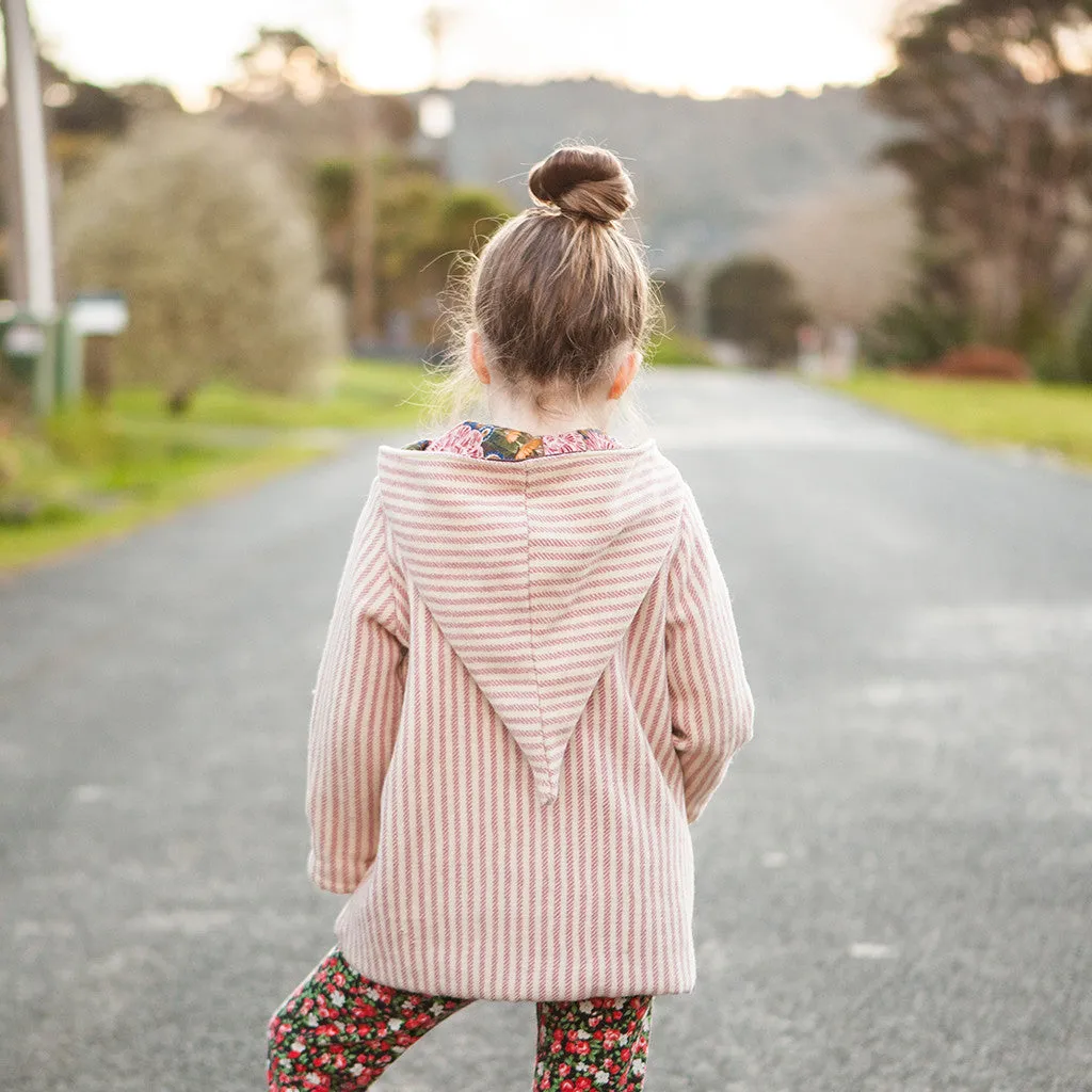 Pixie Pea Coat Sewing Pattern - Child