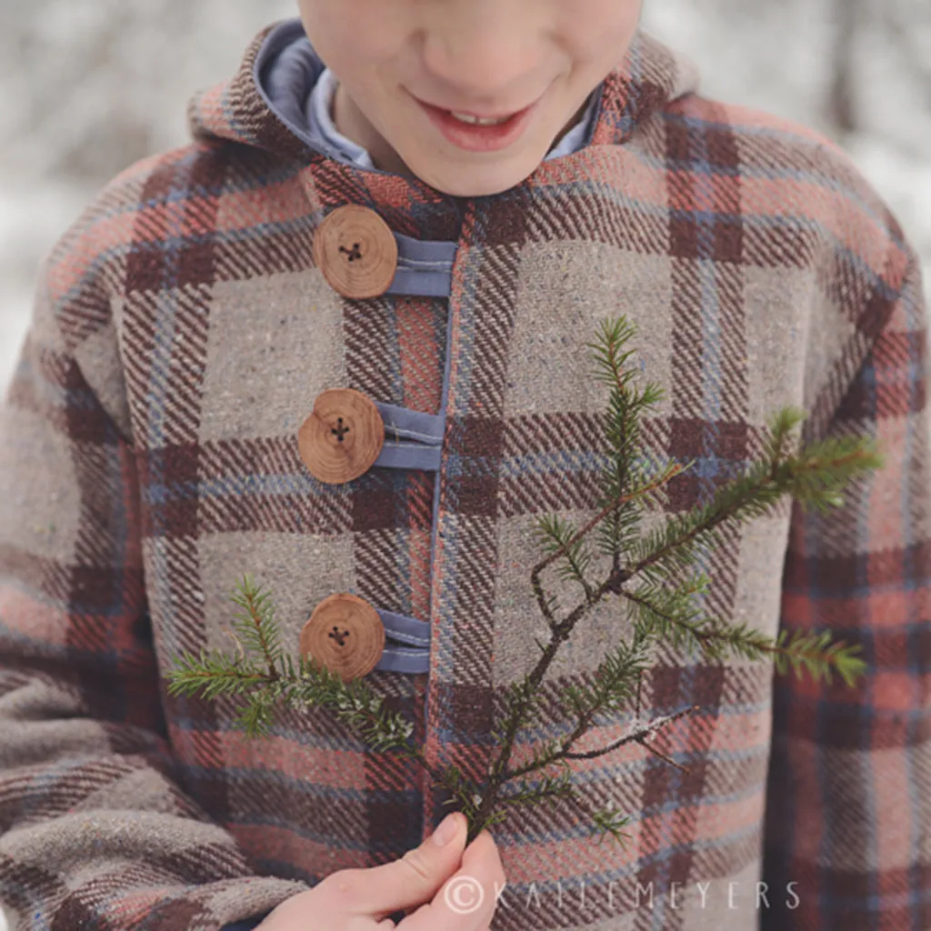 Pixie Pea Coat Sewing Pattern - Child
