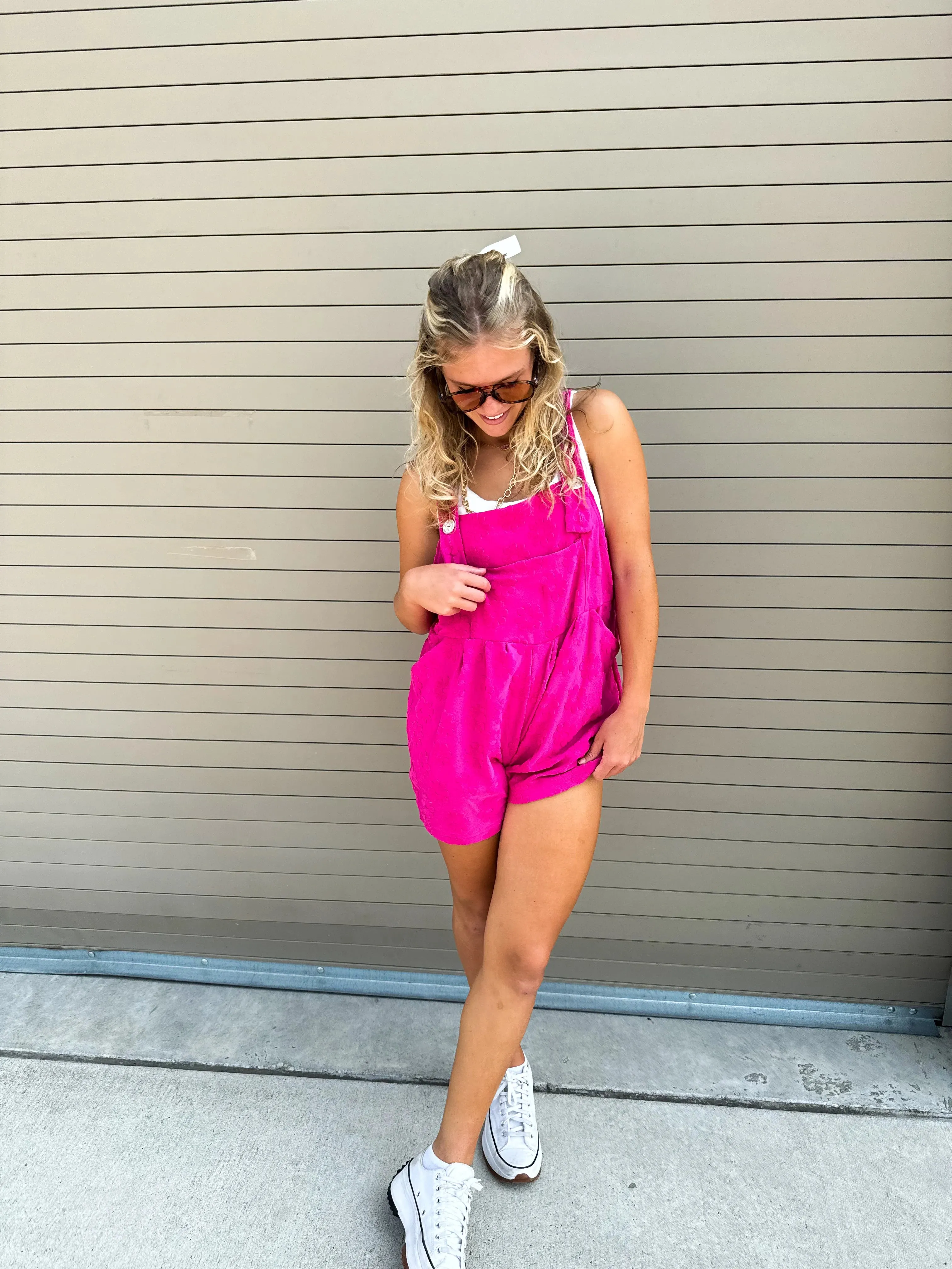 Preorder: Cambrie Pocket Romper by Blakeley (Ships Early June)