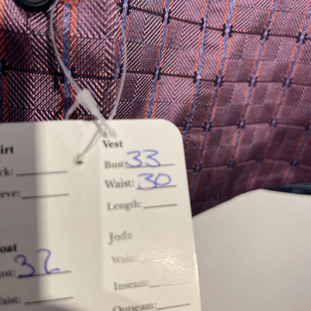 Purple Patterned Vest