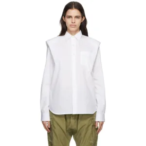 R13 Folded Shoulder Shirt