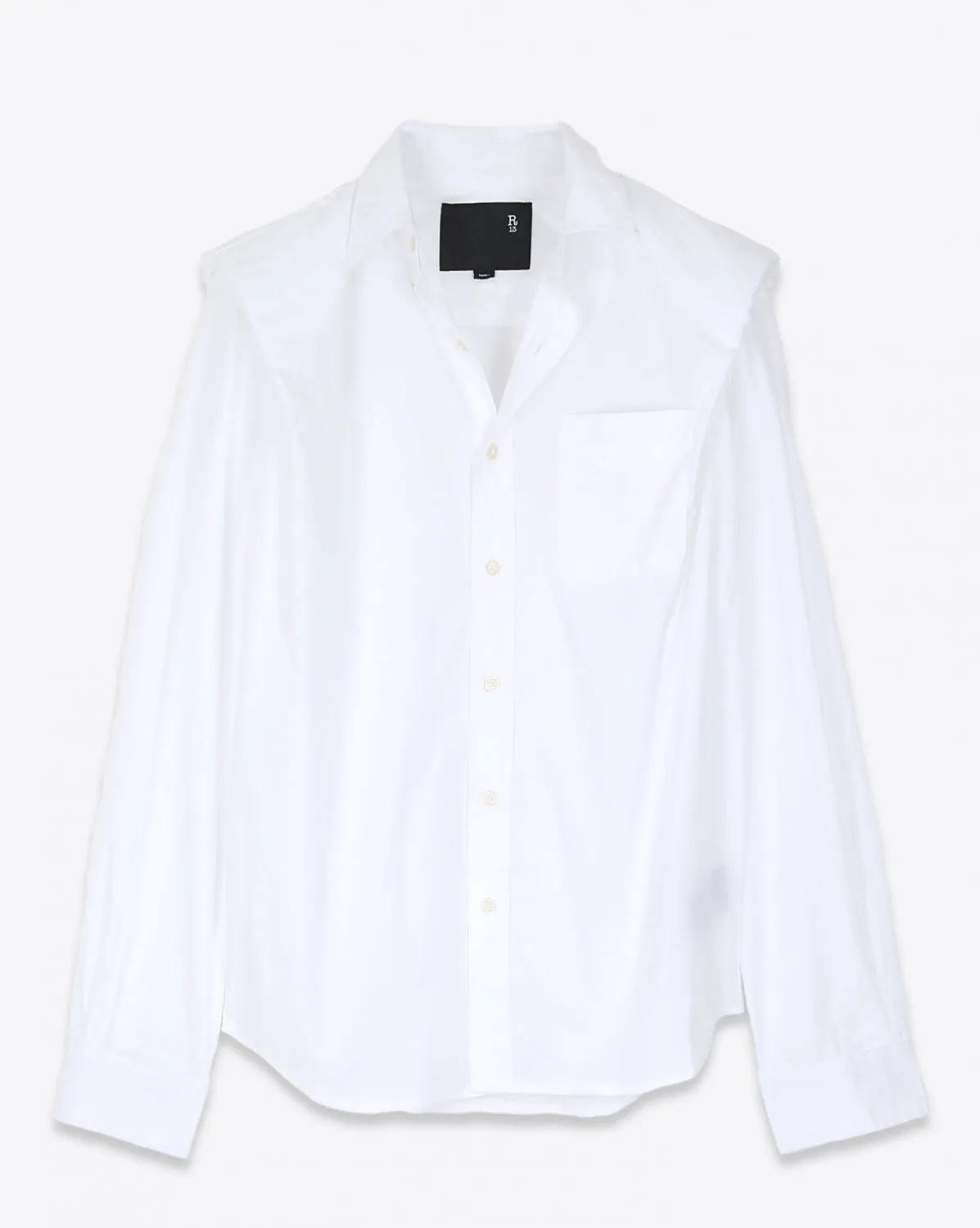 R13 Folded Shoulder Shirt