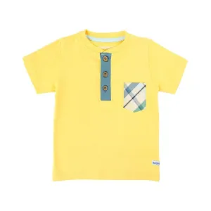 RuggedButts Mango Pocket Henley Tee