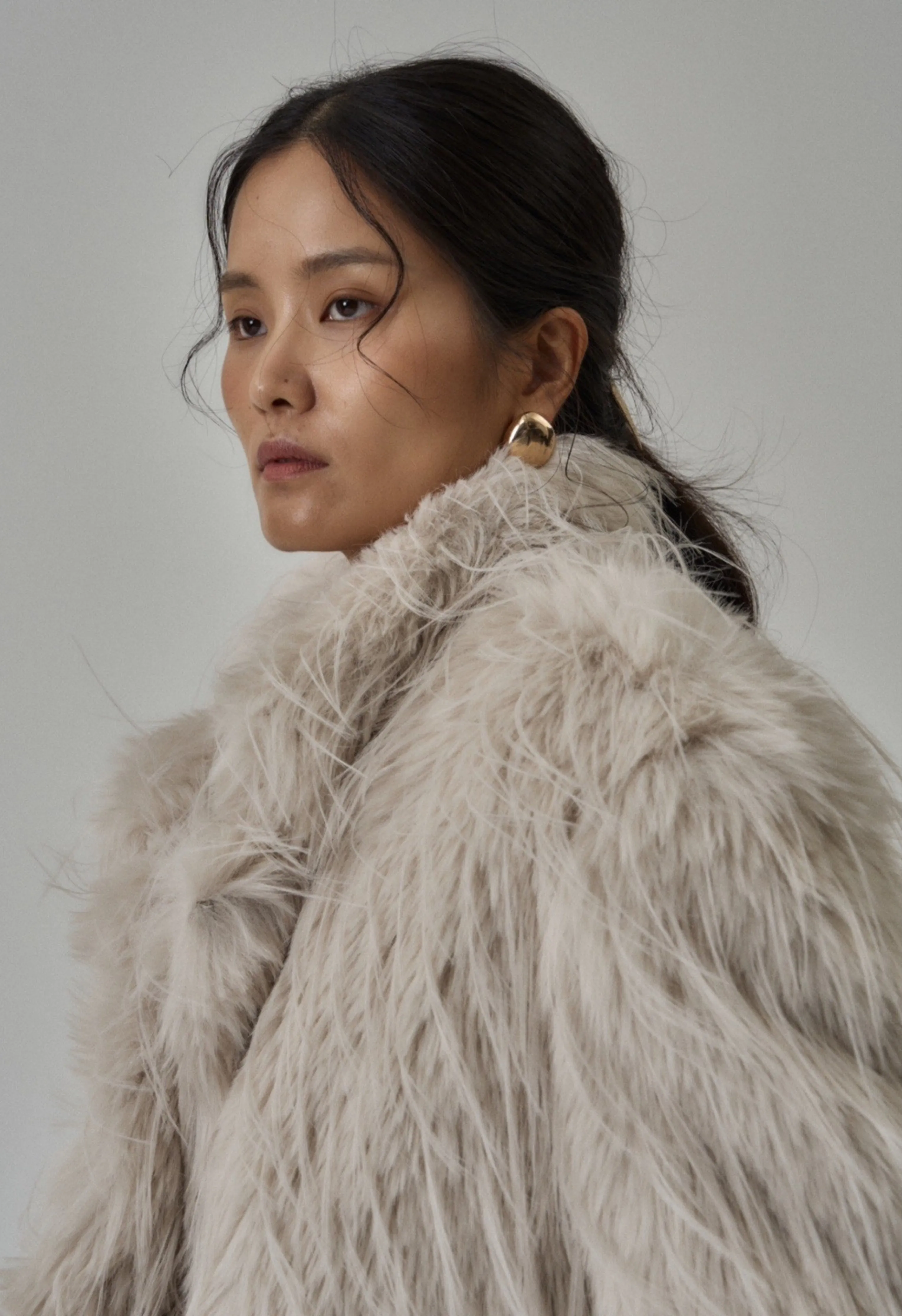 Sierra Faux Shearling Coat