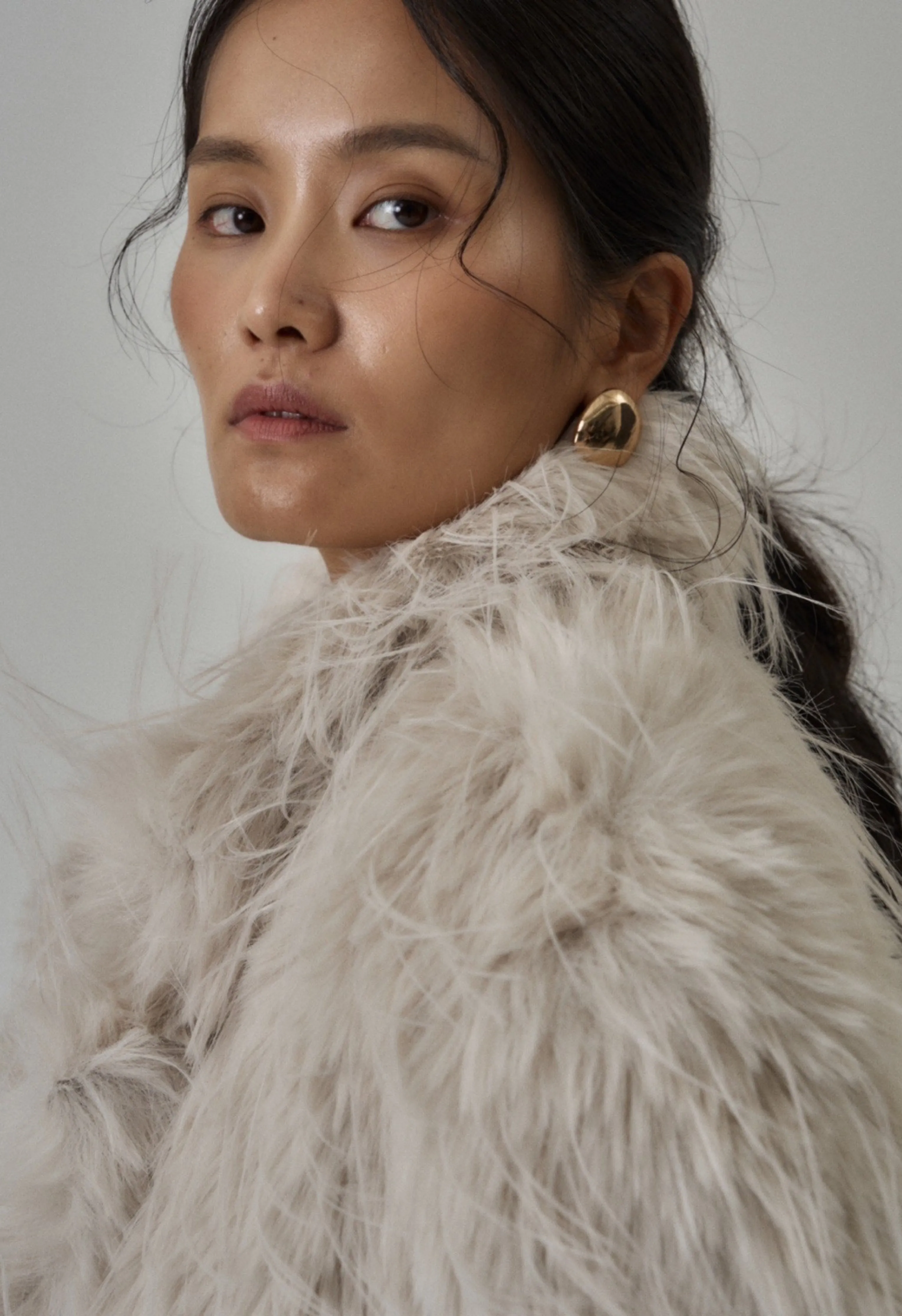 Sierra Faux Shearling Coat