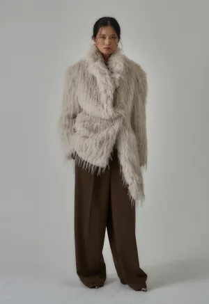 Sierra Faux Shearling Coat