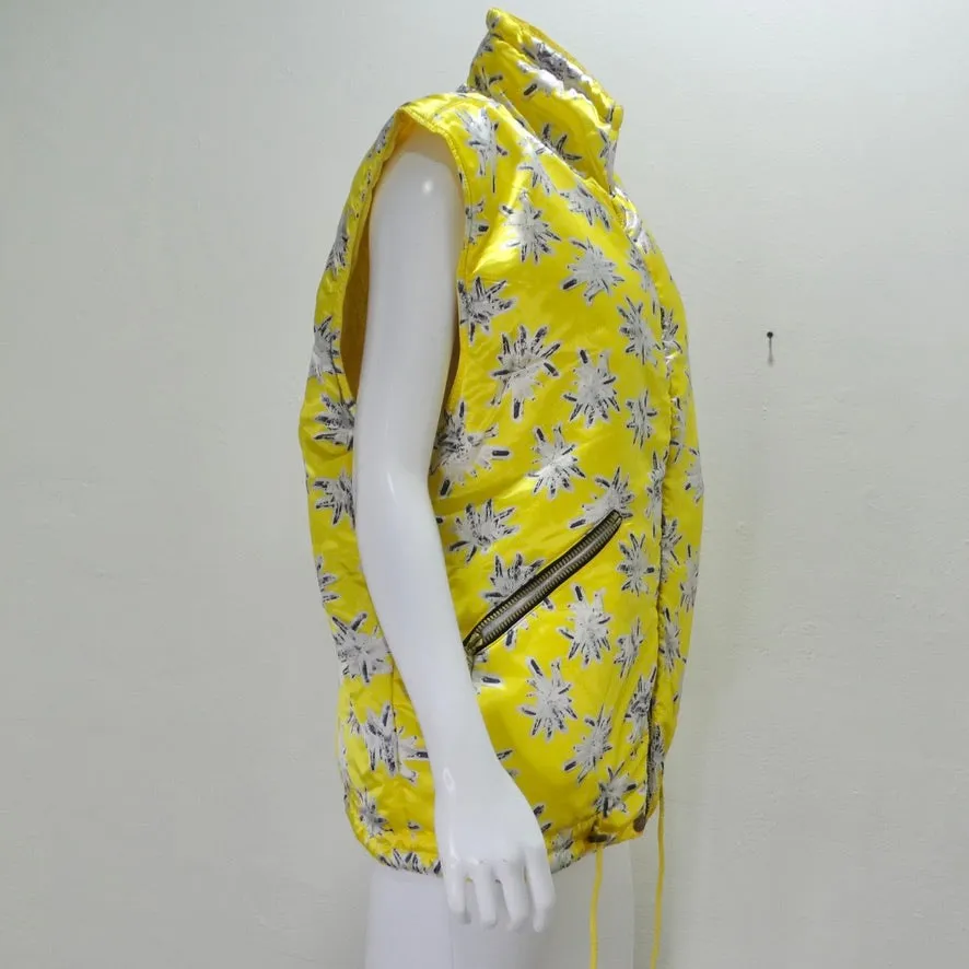Strolz Yellow Ski Vest