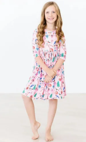 Sugarplum Fairy Pocket Twirl Dress || Mila & Rose