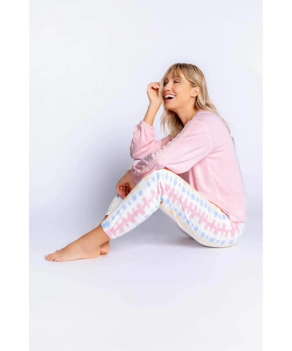 Sunset Hues Banded Pant
