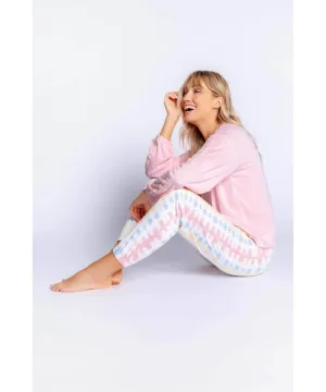 Sunset Hues Banded Pant