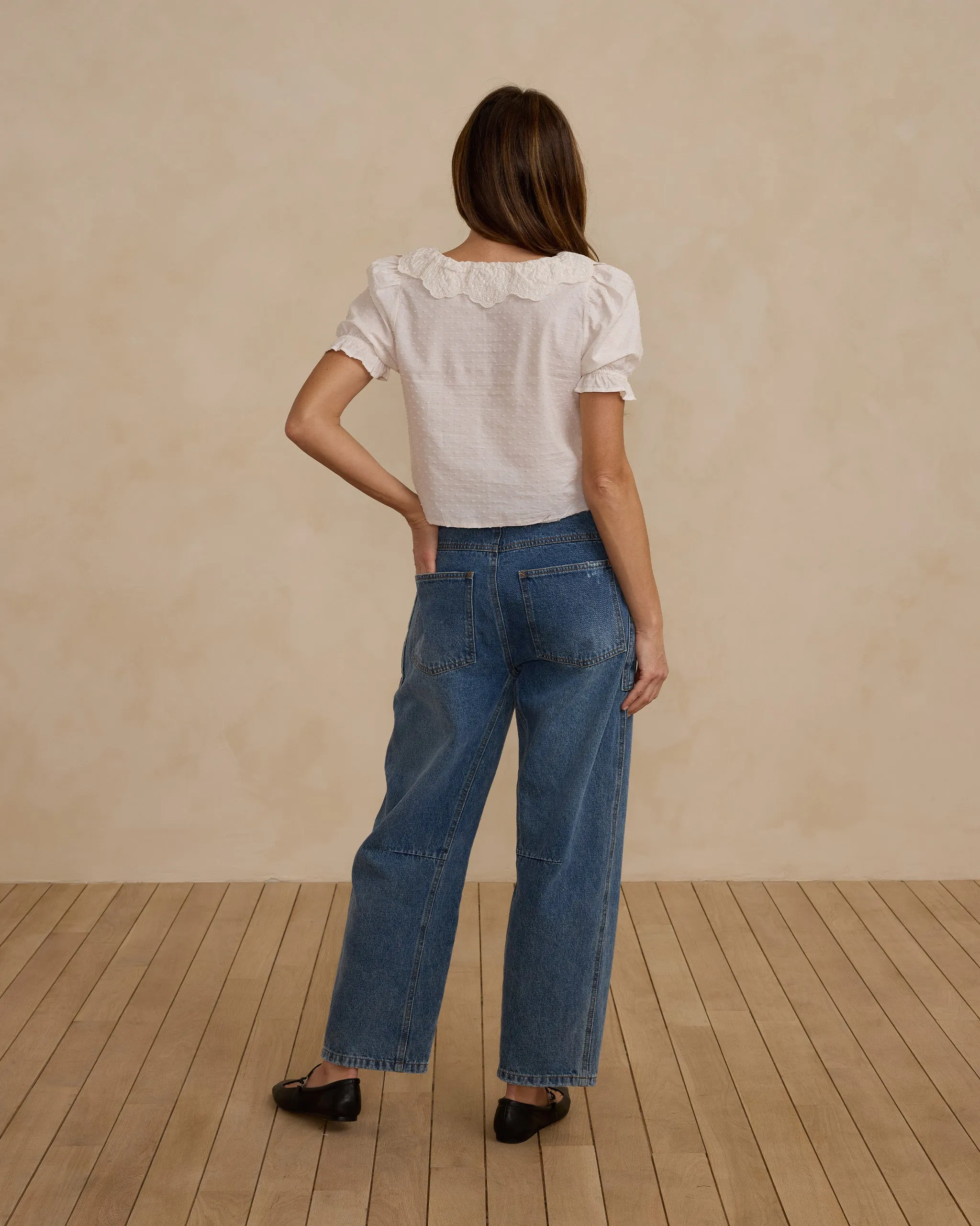 The Bella Blouse by Rylee   Cru - Natural