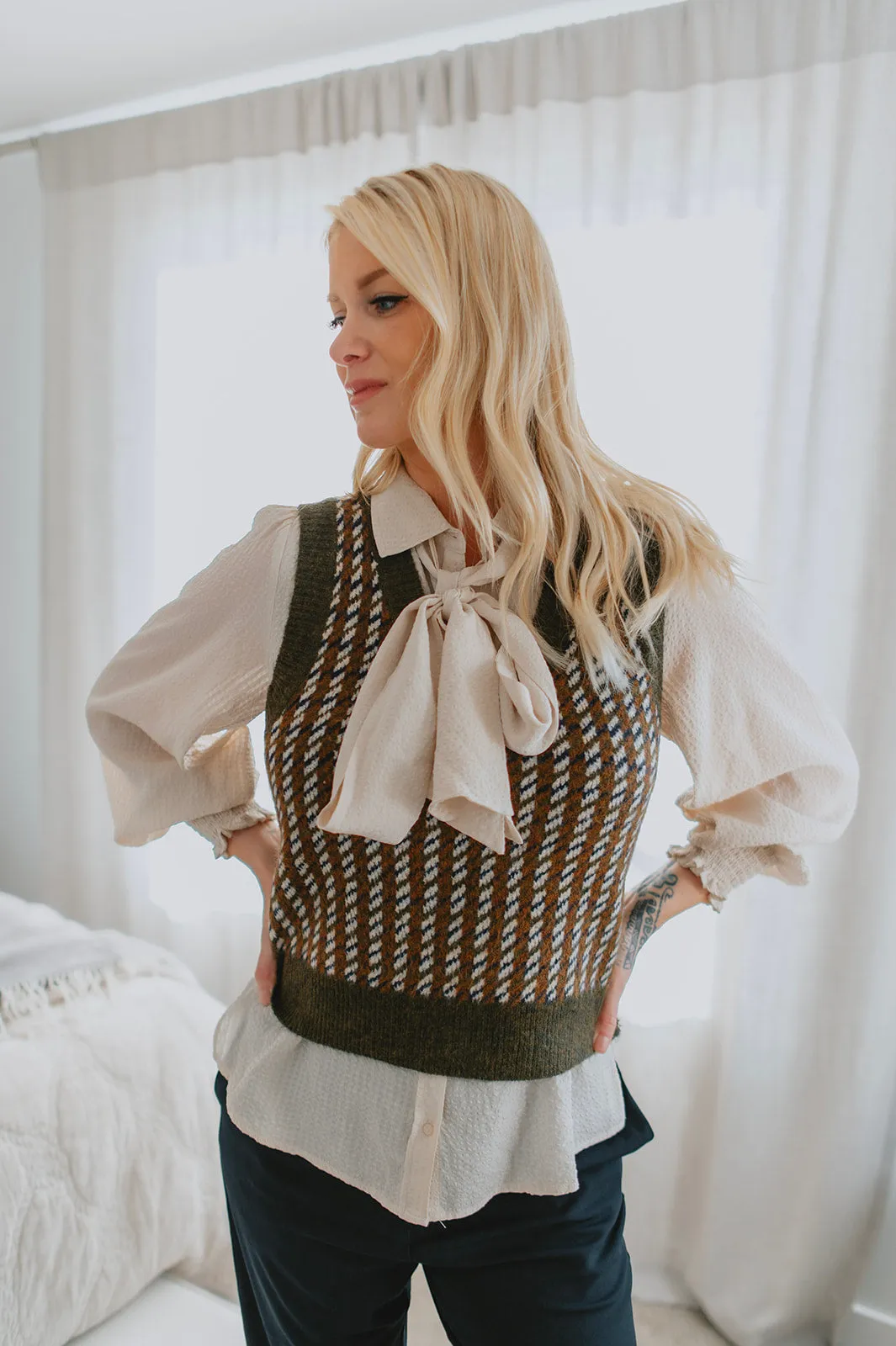 The Rasha Blouse by Part Two - Pale