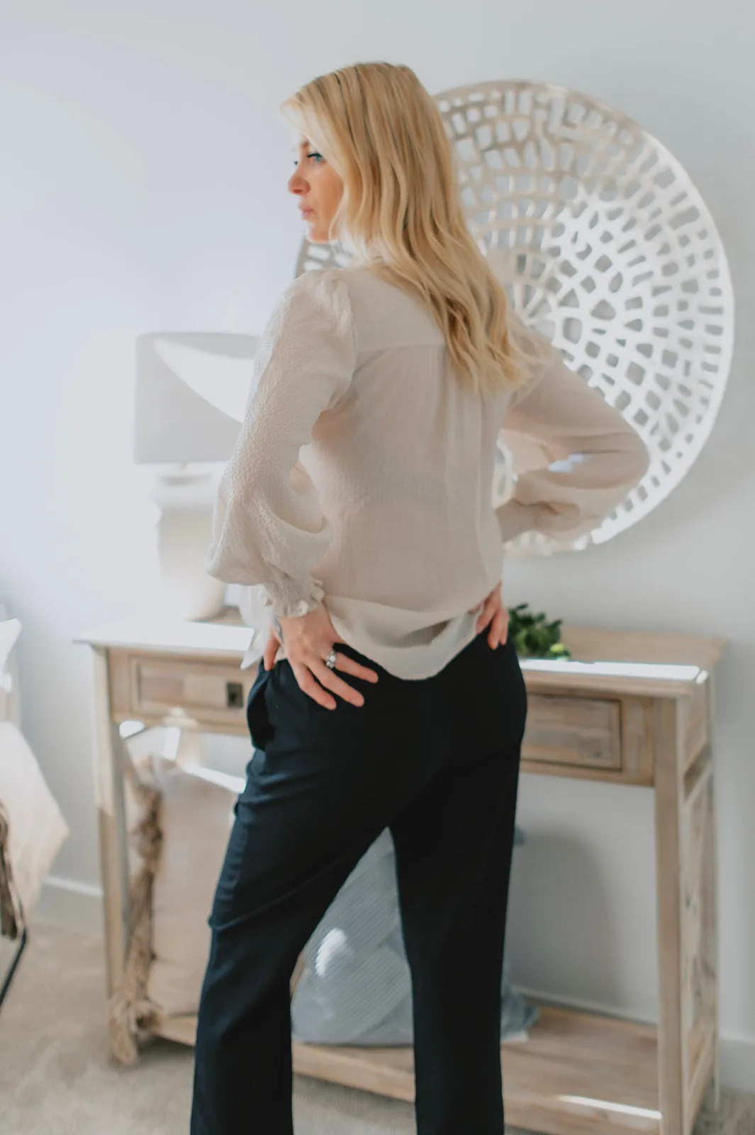 The Rasha Blouse by Part Two - Pale