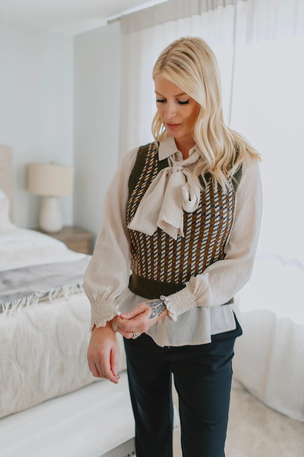 The Rasha Blouse by Part Two - Pale