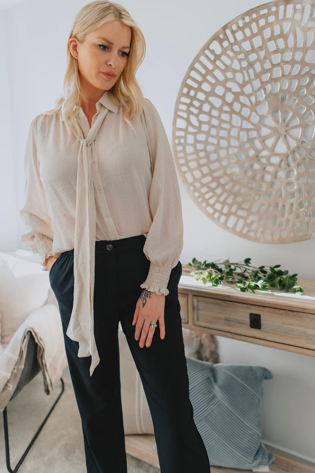The Rasha Blouse by Part Two - Pale