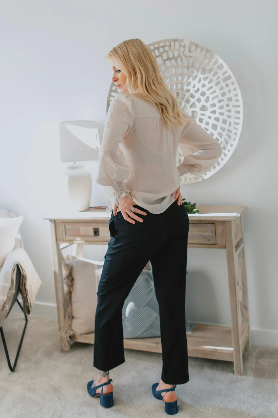 The Rasha Blouse by Part Two - Pale