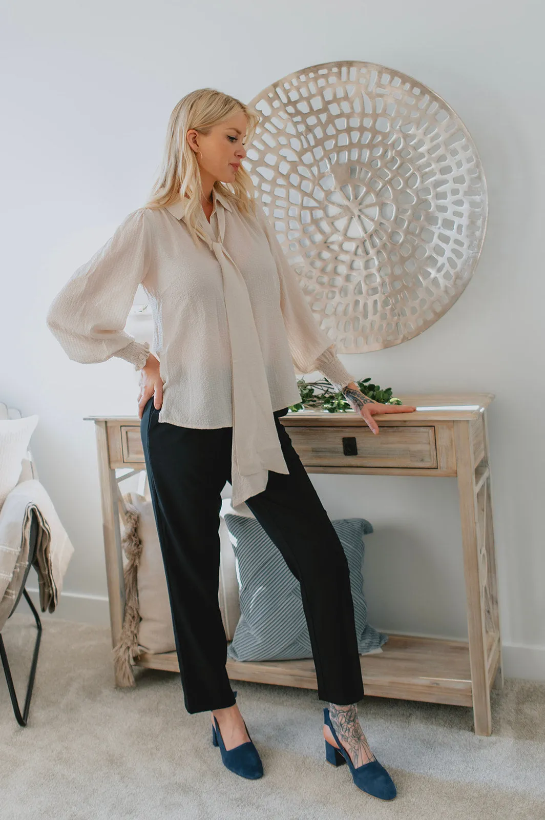 The Rasha Blouse by Part Two - Pale