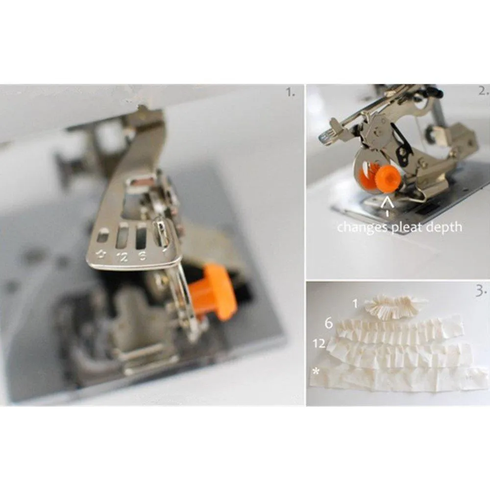 THE RUFFLER SEWING FOOT