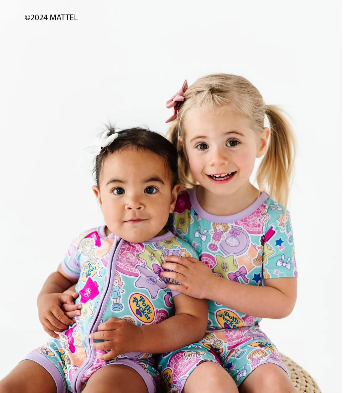 The Sleepy Sloth Polly Pocket Tiny is Mighty Shortie Romper
